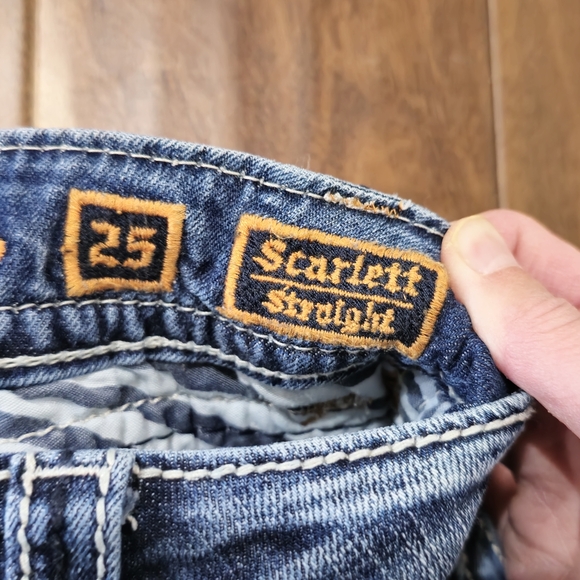Rock Revival Jeans Size 25 Scarlett Straight - Picture 7 of 7